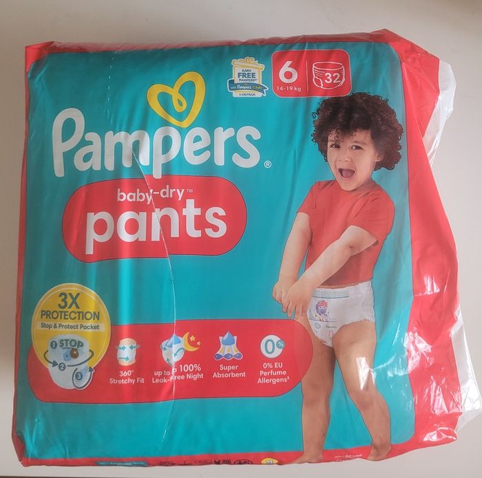 Pampers pants t6