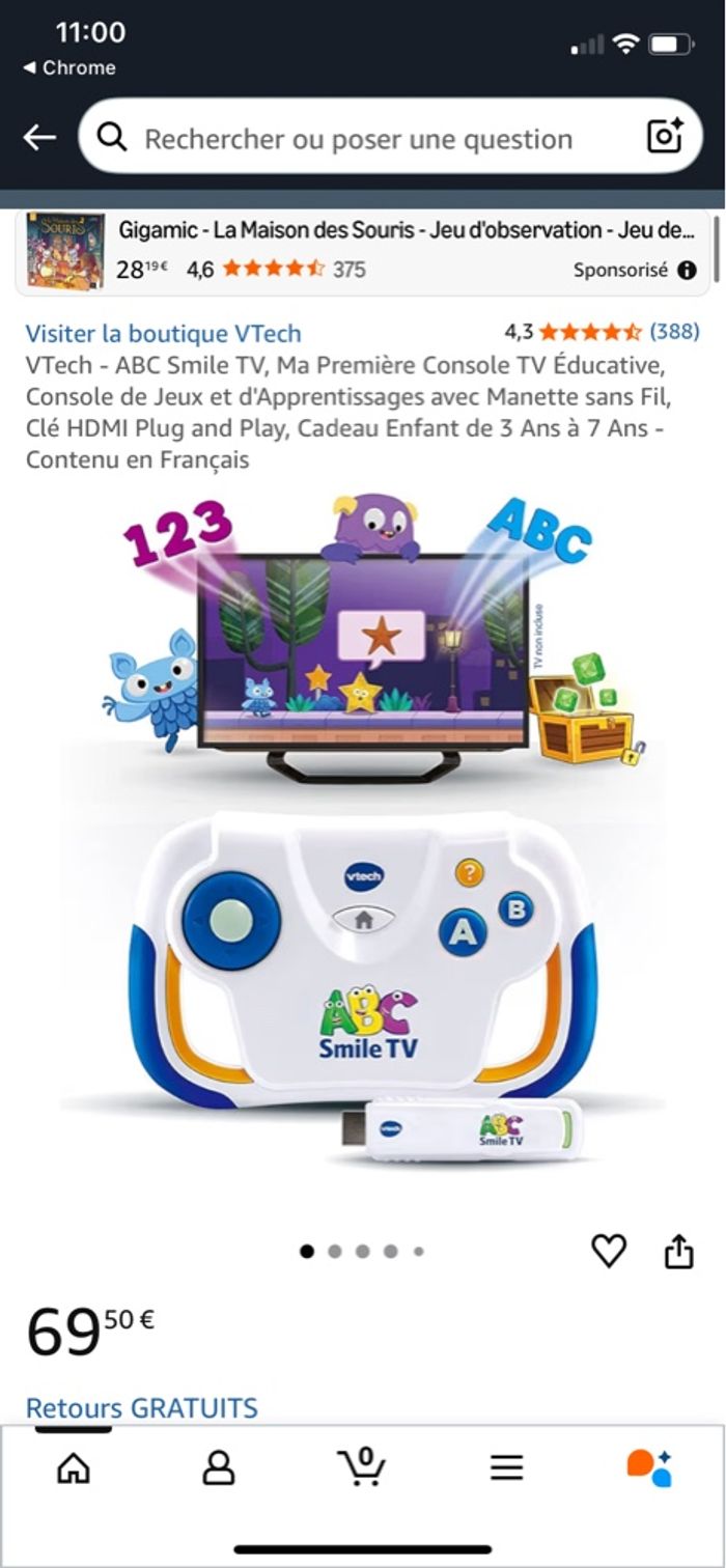 VTech - ABC Smile TV - photo numéro 2
