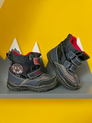 Bottes de neige à scratch intérieur polaire tigre Sumo-Tex taille 24