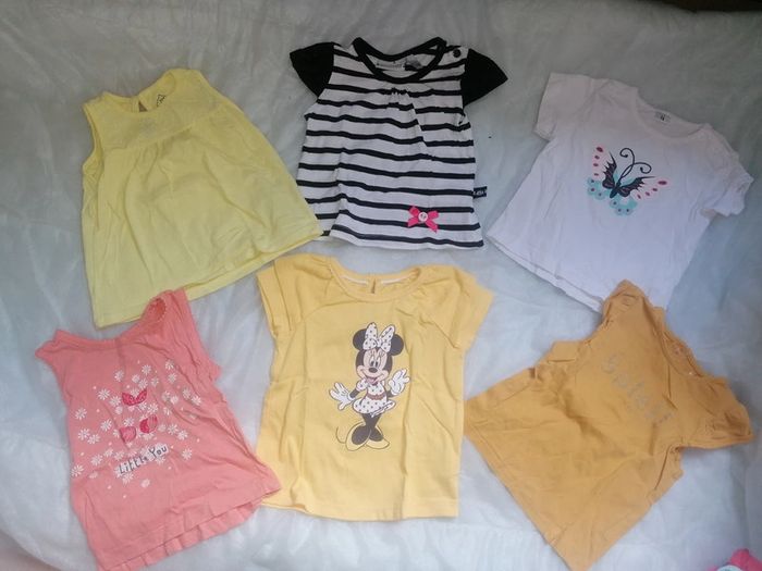 Tee shirts 12 mois