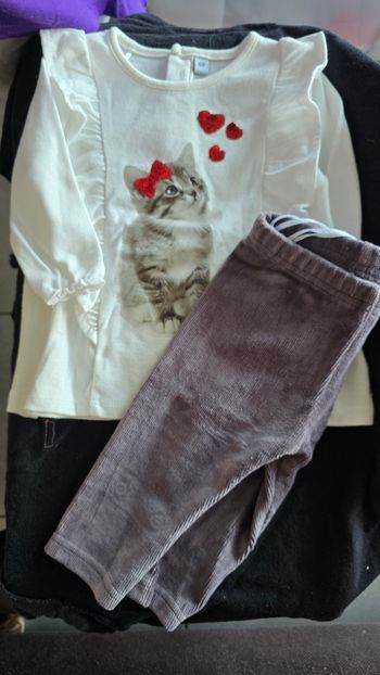 Ensemble automne bébé  6  mois