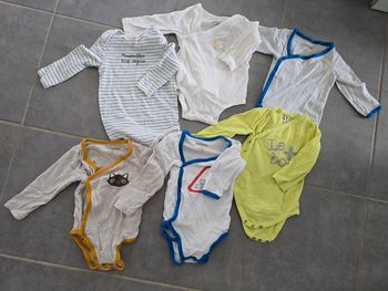 Lot de 3 bodies manches longues