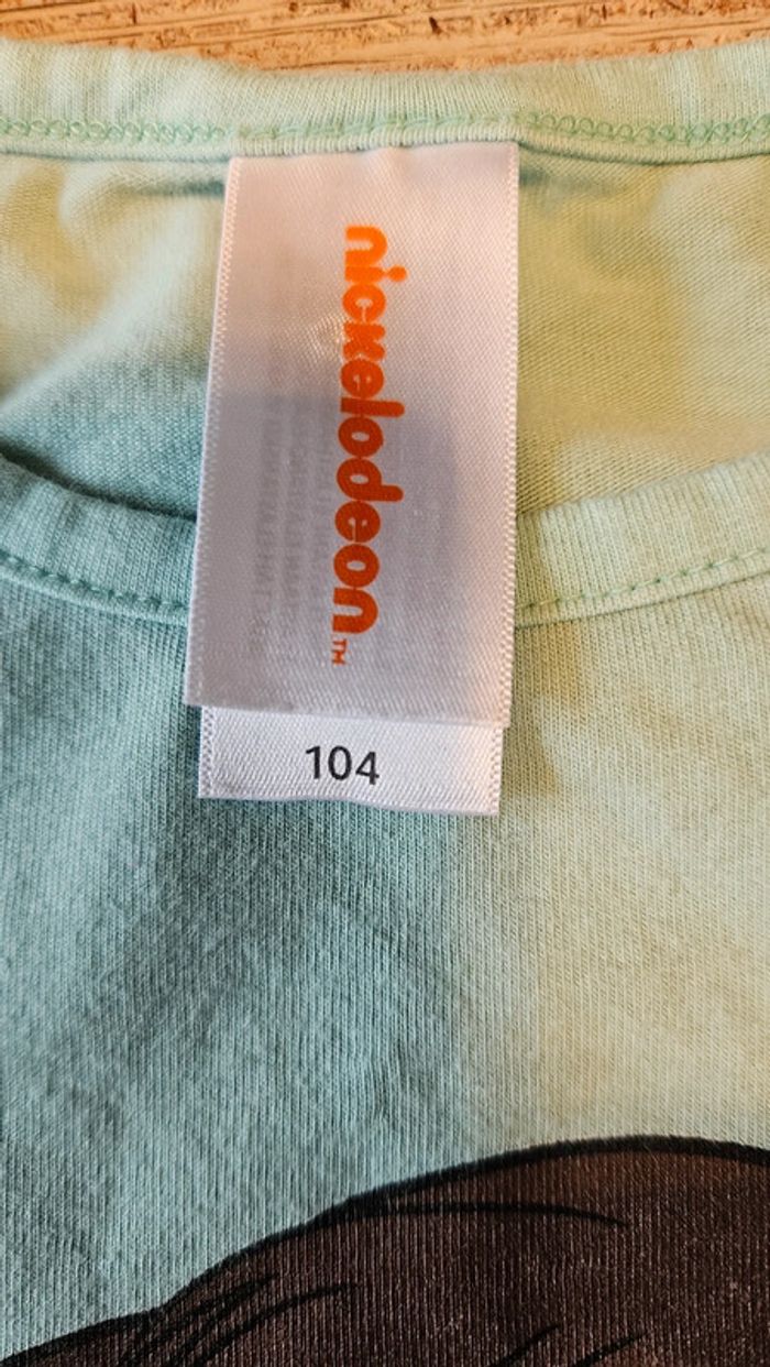 T shirt d été à manches courtes, vert d eau, Doea l exploratrice, jamais mis, 4 ans - photo numéro 4