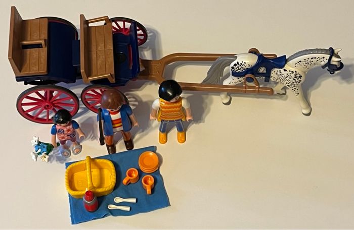 Playmobil country 5226 calèche avec famille - photo numéro 2