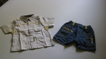 short et chemise orchestra 6 mois