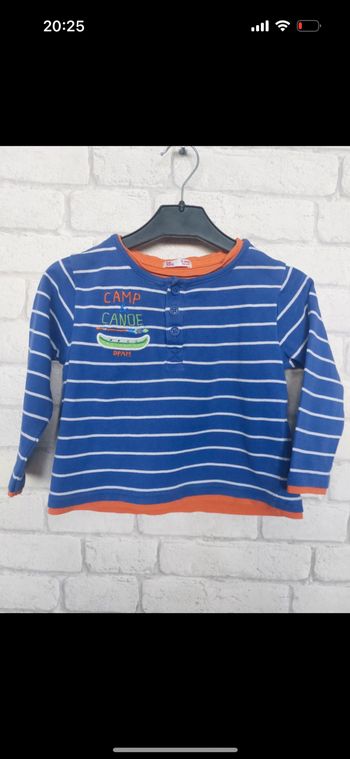 Sweat fin  Du Pareil Au Même taille 3 ans