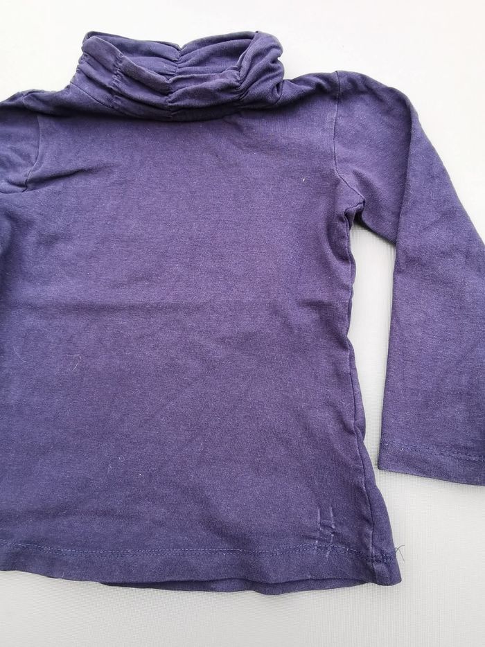 Tee-shirt ML à col roulé 3 ans fille kn so Bad - photo numéro 2