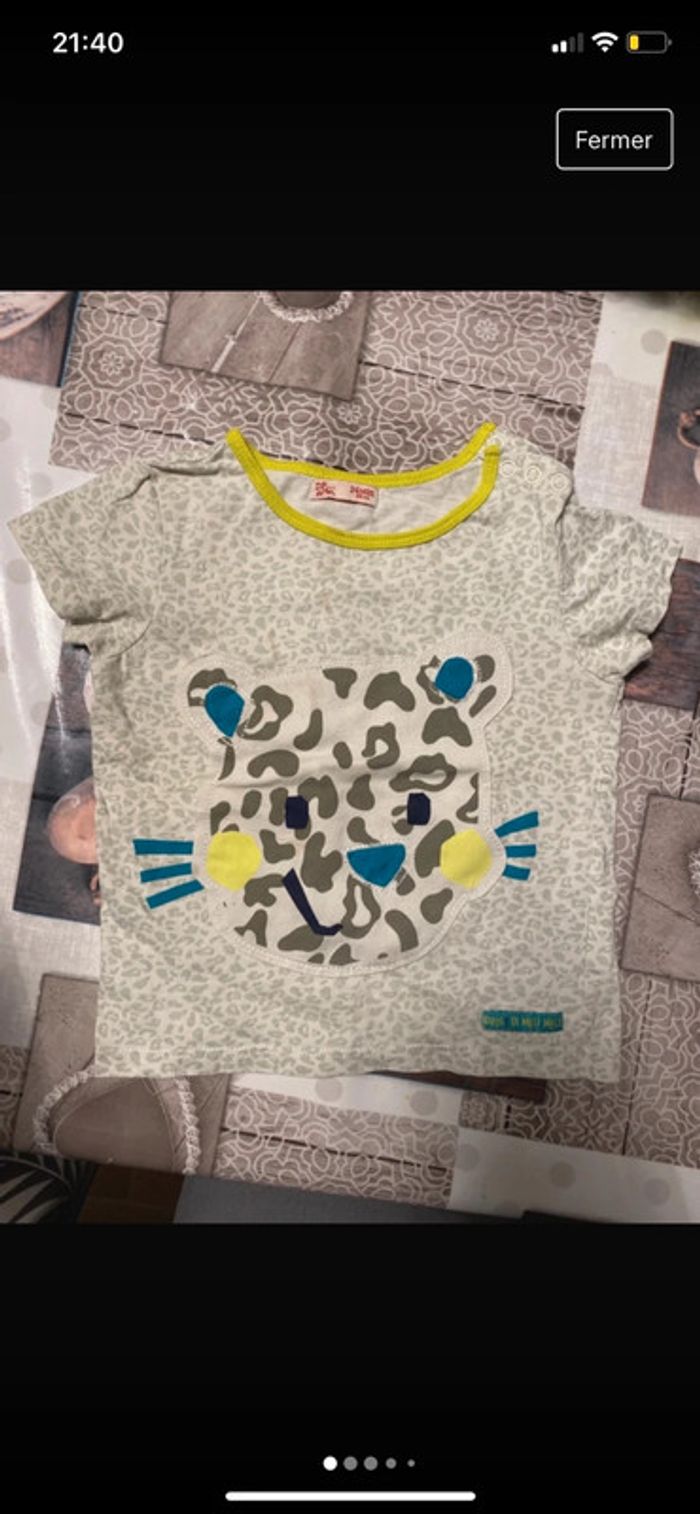 Tee shirt dpam 2 ans