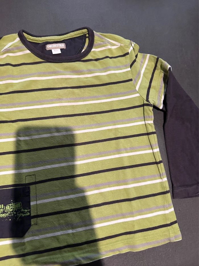 Lot 10 t-shirts manches longues 5-6 ans - photo numéro 9