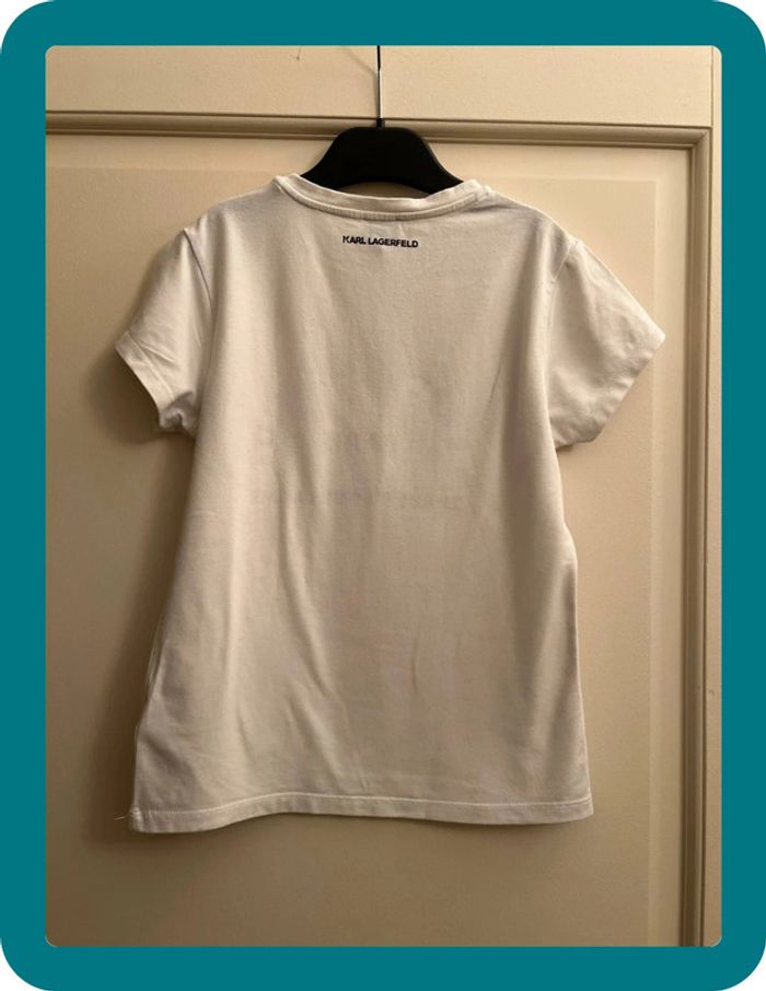 T-shirt manches courtes slim 10 ans - Karl Lagerfeld - photo numéro 4