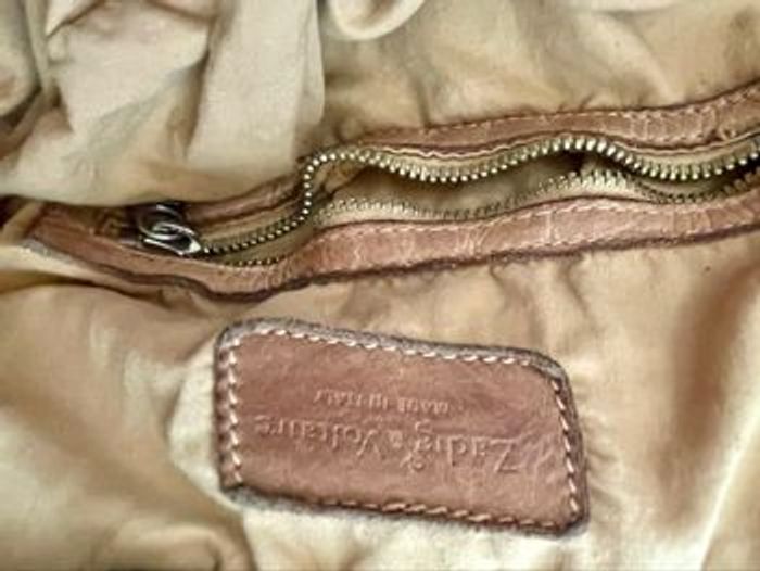 Zadig&voltaire sac cabas cuir à motifs cloutés 🌺 - photo numéro 5