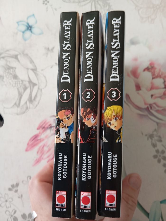 Lot de 3 mangas demon slayer - photo numéro 3