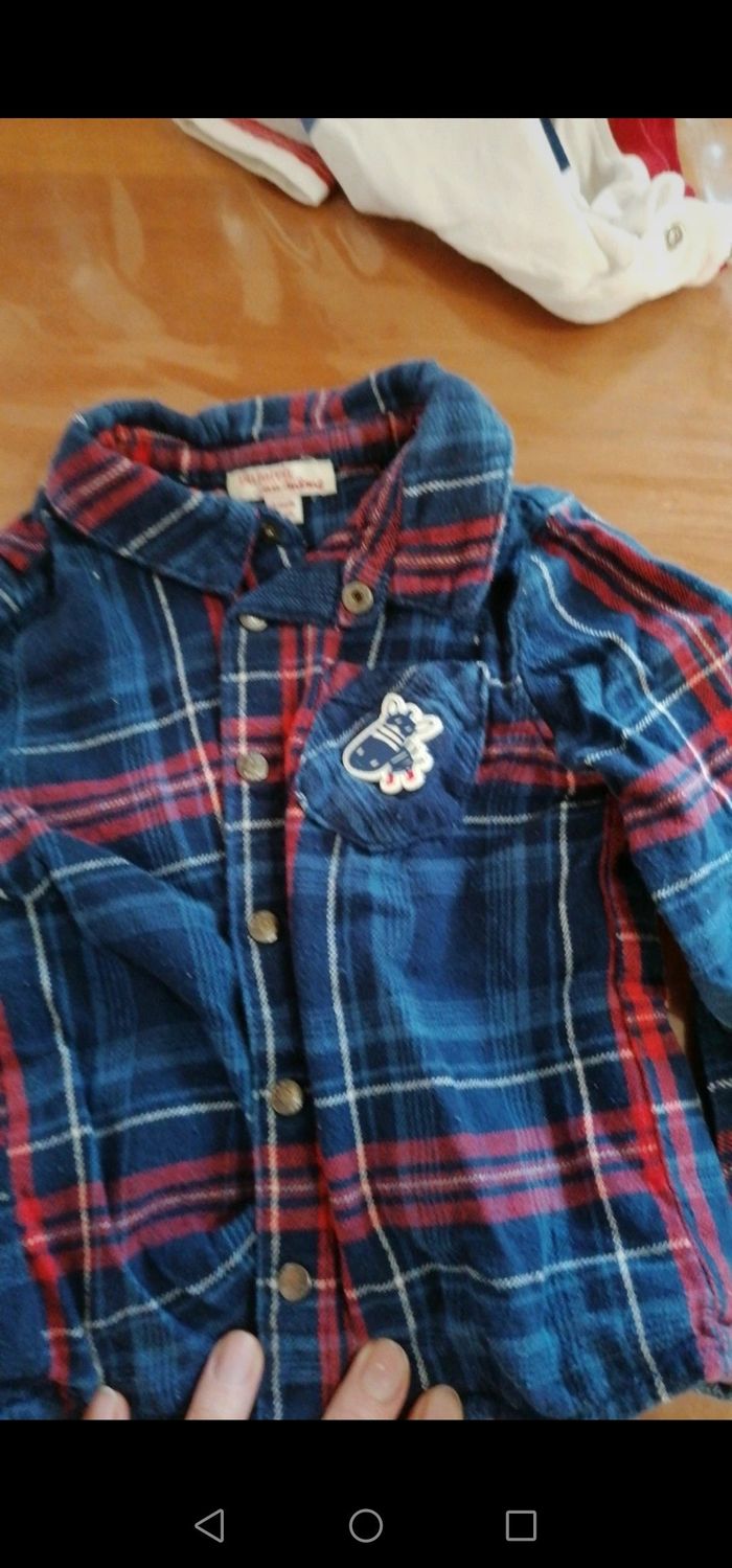 Ensemble chemise tee-shirt - photo numéro 4