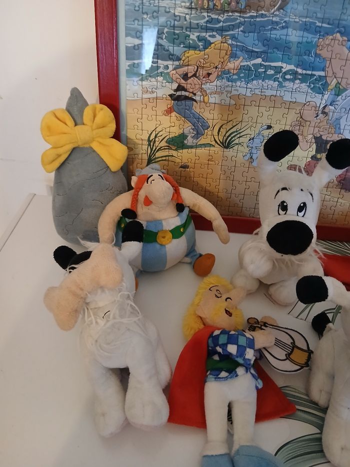 Lot de 27 figurines peluche bd tableau puzzle astérix et obélix - photo numéro 7
