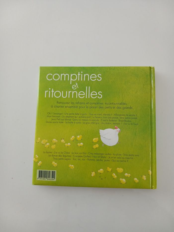 Livre-CD "Comptines et Ritournelles" - Éditions Zébulon - photo numéro 2