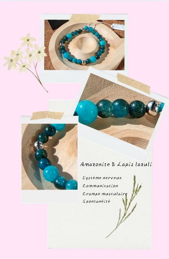 Bracelet Lithothérapie - photo numéro 19