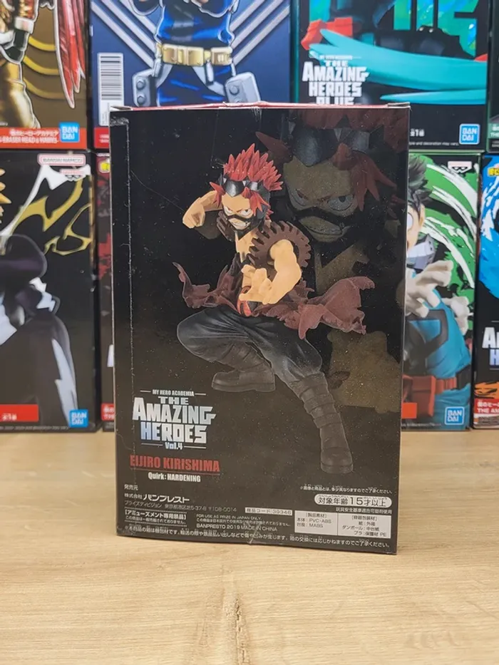 Figurine My Hero Academia Eijiro Kirishima The Amazing heroes vol.4 Banpresto Bandai - photo numéro 4
