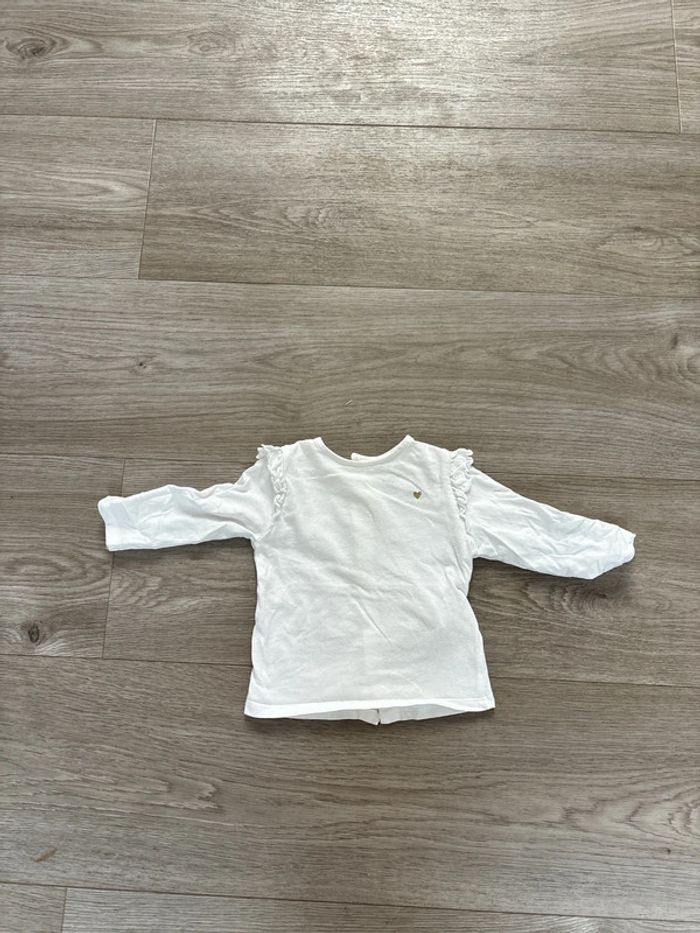 T-shirt manches longues 6 mois
