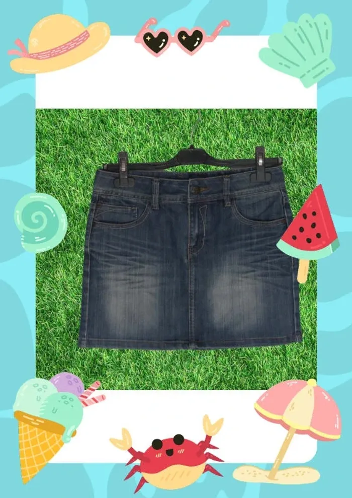 jupe jeans