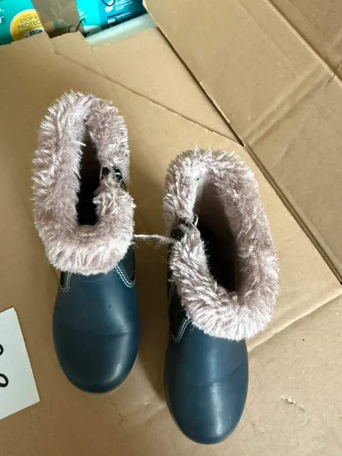 Bottine bleu / taille 23 - photo numéro 3