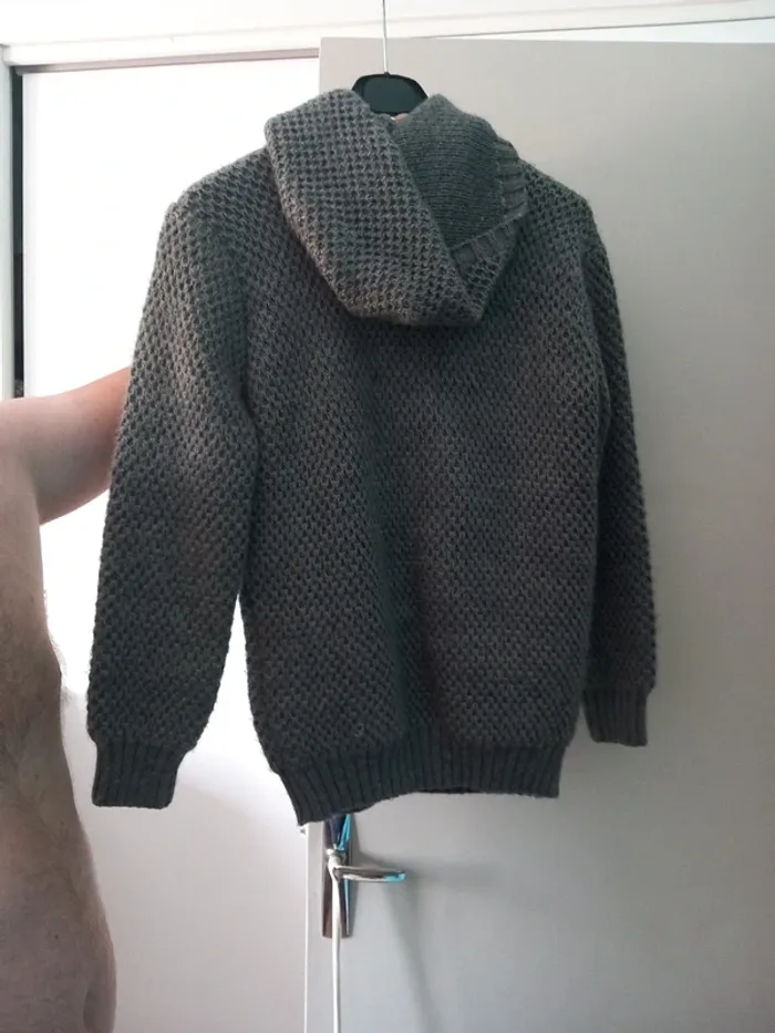 Gilet gris fille taille xl - photo numéro 3