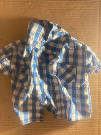Chemise bleu