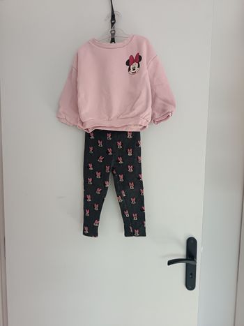 Ensemble côtelé Disney 2 ans