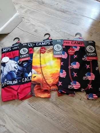 Lotts de 3 boxers  homme  Taille XXL