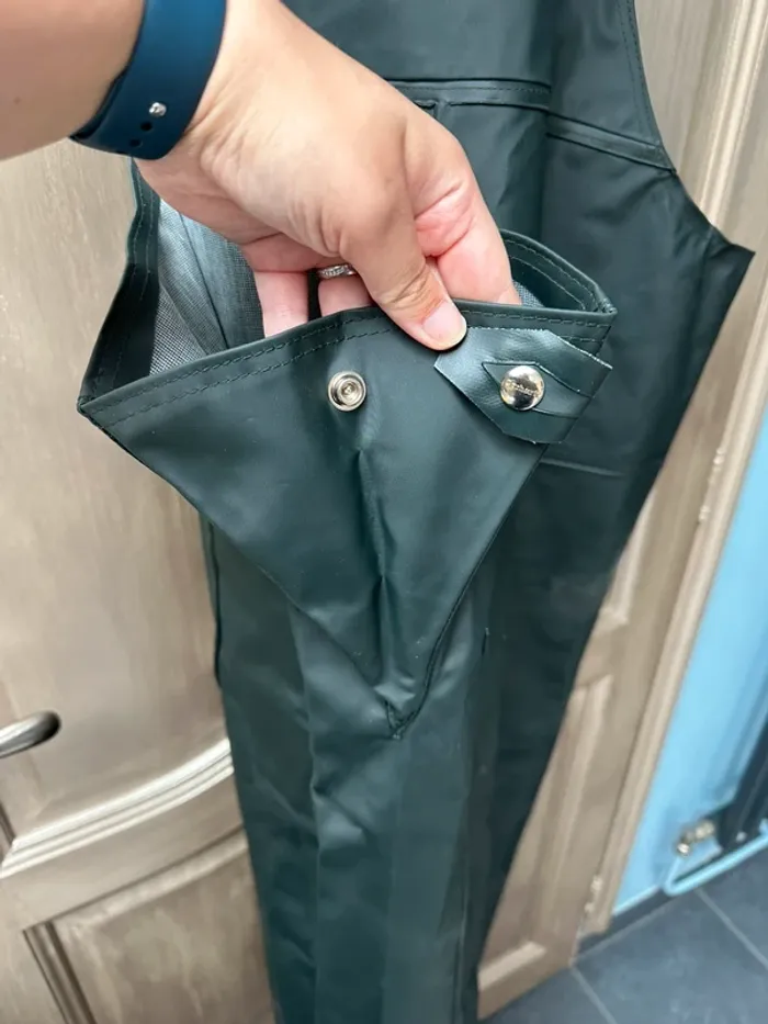 Salopette de pêche imperméable vert foncé Carhartt 4XL - photo numéro 8