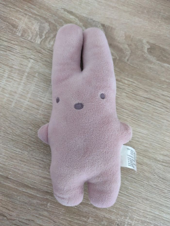 Peluche doudou lapin original - photo numéro 2