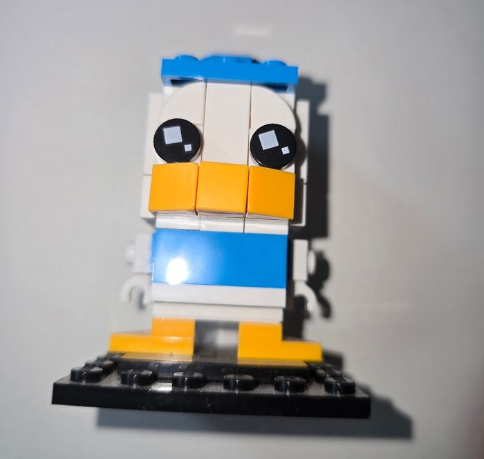 Lego brick headz picsou, rire, fifi et loulou disney 127, 128, 129 et 130 avec boite et notices - photo numéro 6