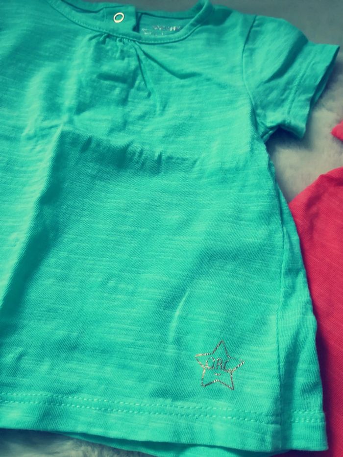 Lot t-shirt neufs 9 mois - photo numéro 2
