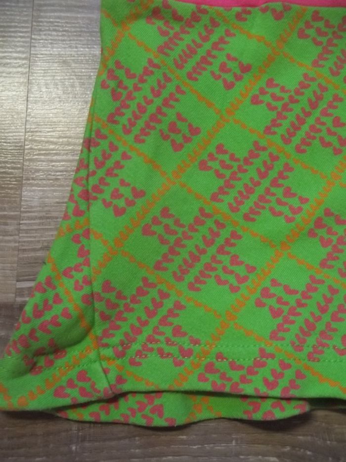 Robe (2) molleton rose et verte Agatha Ruiz de la Prada 6 ans - photo numéro 3
