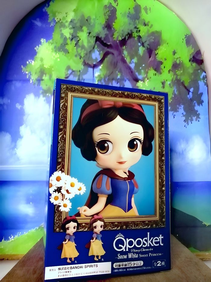 Snow White - Figurine Blanche-Neige Sweet Princess Q Posket Disney Characters Ver. A - banpresto - photo numéro 5