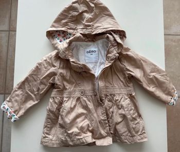 Trench bébé 18mois Gemo