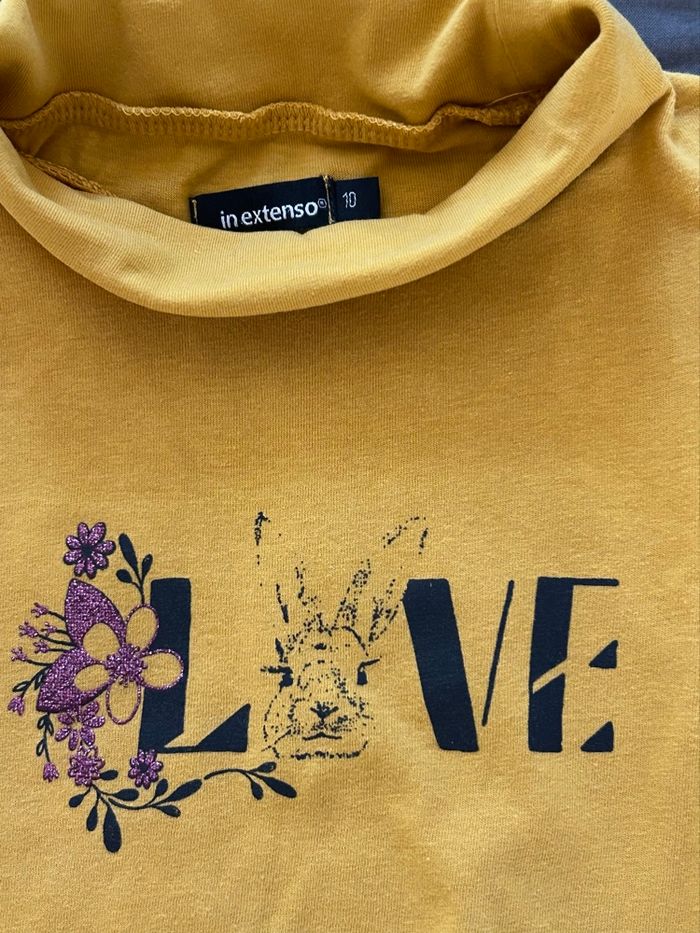 Lot de 2 sous-pulls fille - photo numéro 4