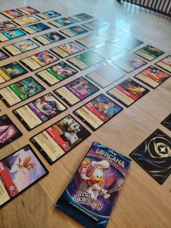Lot de cartes Lorcana Disney neuves