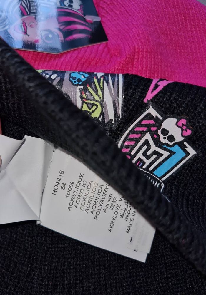 ensemble bonnet écharpe gants Monster high - photo numéro 5