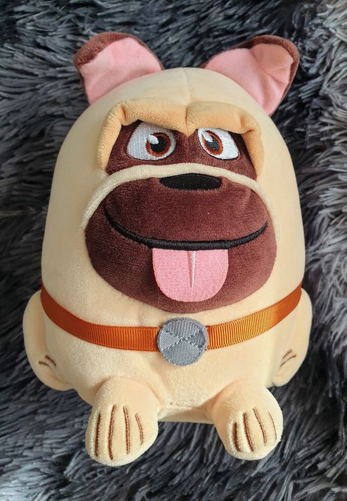 Peluche chien carlin comme des bêtes