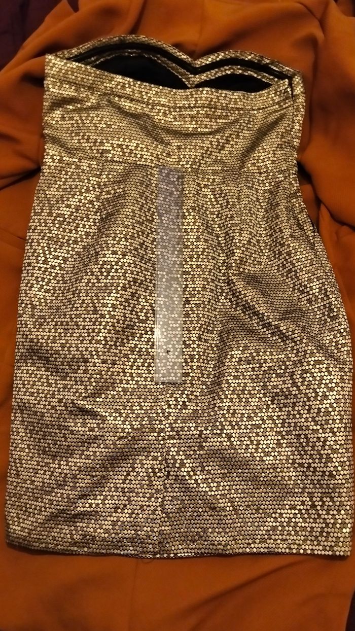 Robe bustier de soirée courte - photo numéro 4