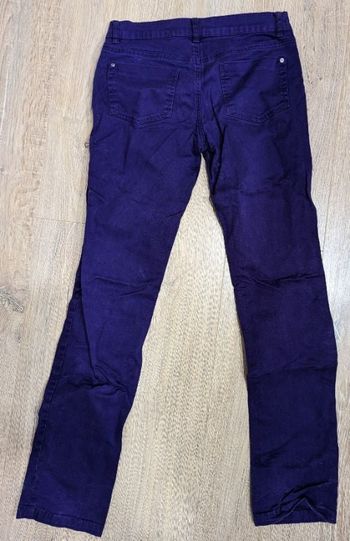 Pantalon violet NAF-NAF T. 36