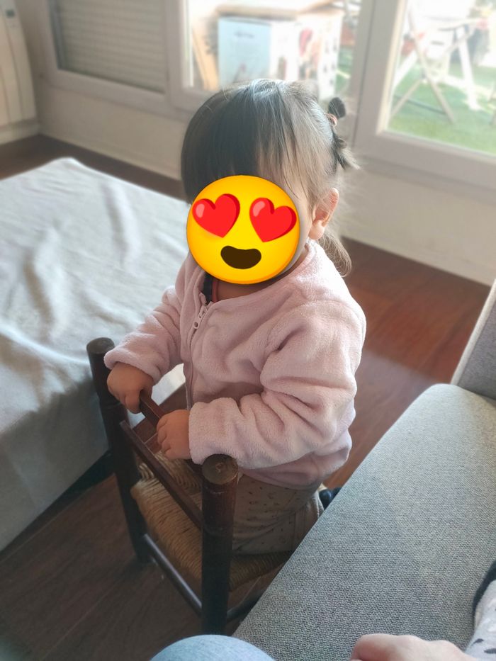 Parka vert fille 18 mois avec gilet amovible rose - photo numéro 6