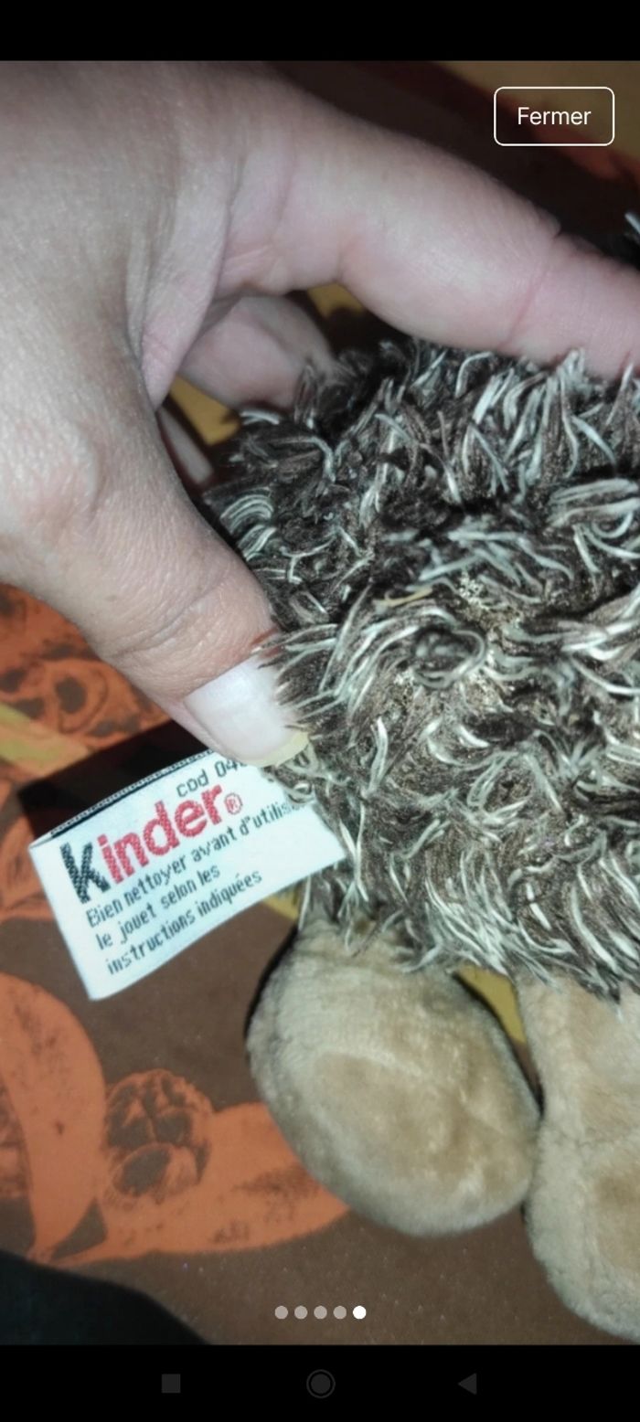 Petite peluche
Hérisson
J43 - photo numéro 5