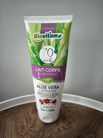 Lait corps hydratant aloe Vera et grenade neuve