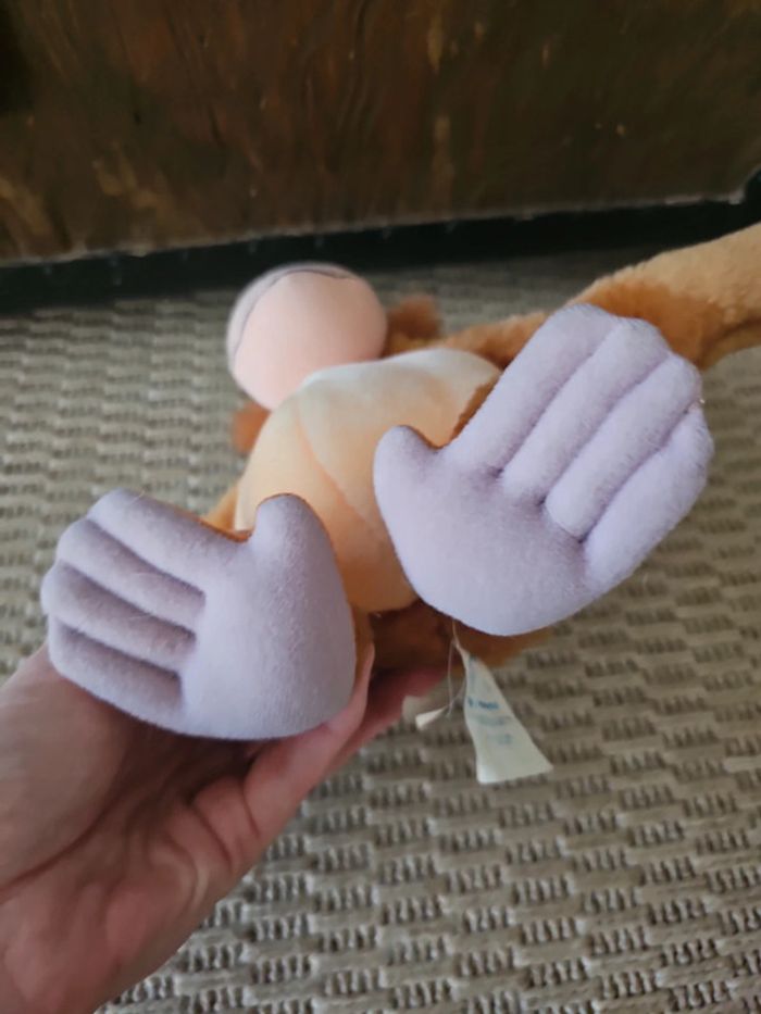 Peluche louie orang outan disney vintage - photo numéro 5