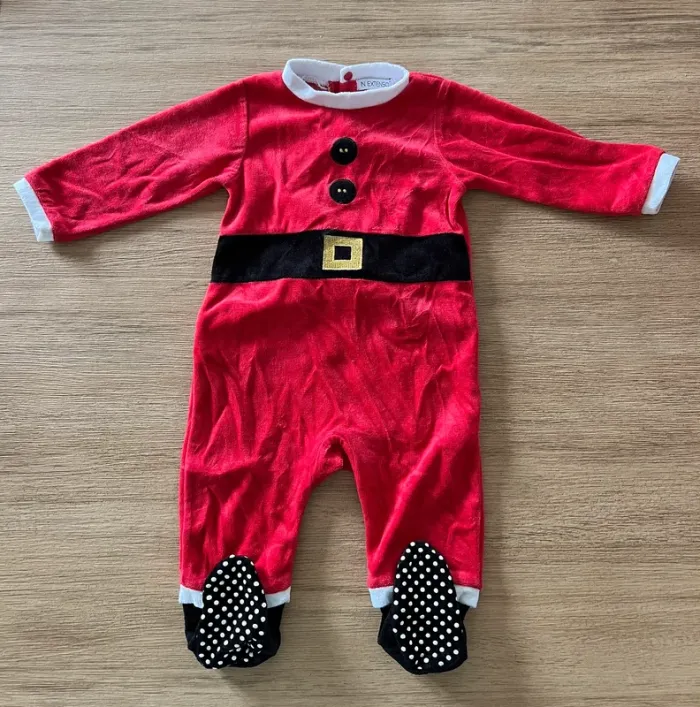Pyjama Père Noël 12 mois In Extenso