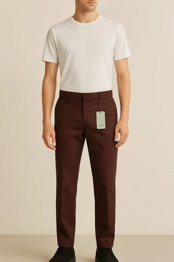 Pantalon homme Mango bordeaux neuf - taille 38