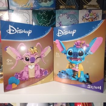 🧩🩷 Jeu de construction type lego Disney Stitch ou Angel neuf 🎄🎁
