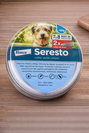 2 Collier pour chien seresto 