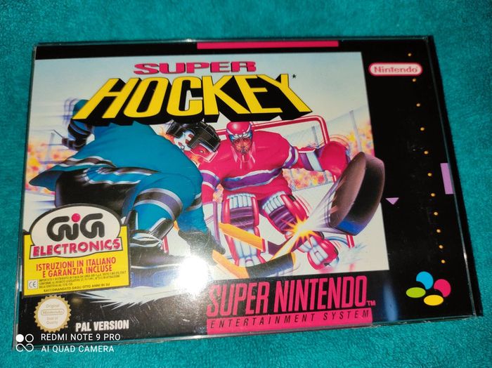 Super hockey super Nintendo - photo numéro 1